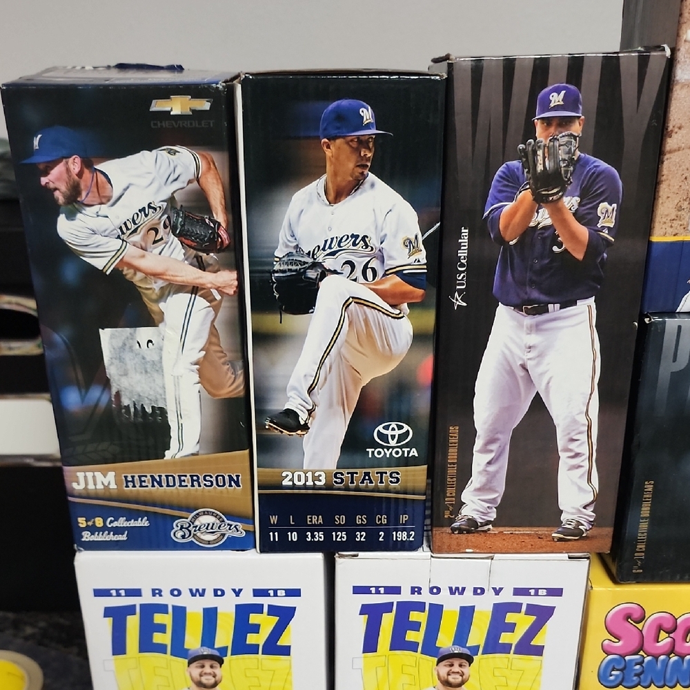 Milwaukee Brewers Player Bobbleheads